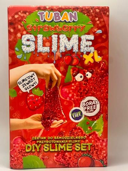 Tuban Strawberry Slime XL: fotografía del producto y su envase